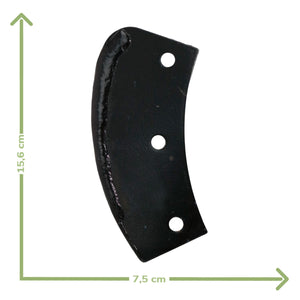 Placa Aço Trator New Holland 87041914 CNH